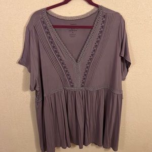 Torrid Lavender V Neck